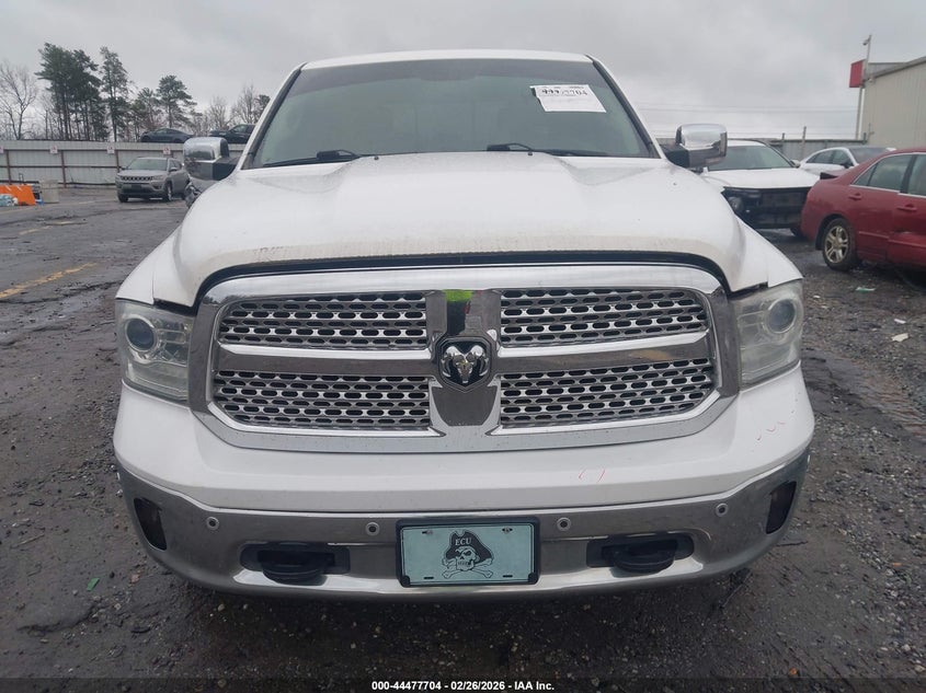 2016 Ram 1500 5.7 Ram Laramie white Lot 111044477704 Vin 1C6RR6NT9GS169376