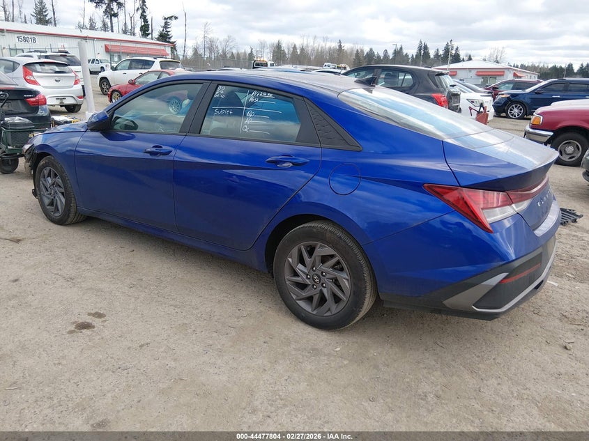 2024 Hyundai Elantra Hybrid Blue