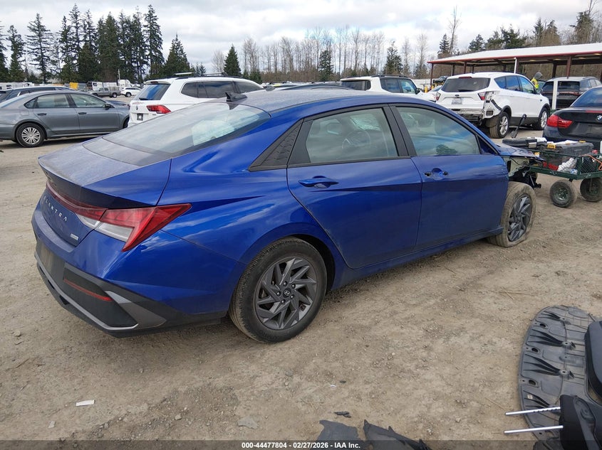 2024 Hyundai Elantra Hybrid Blue