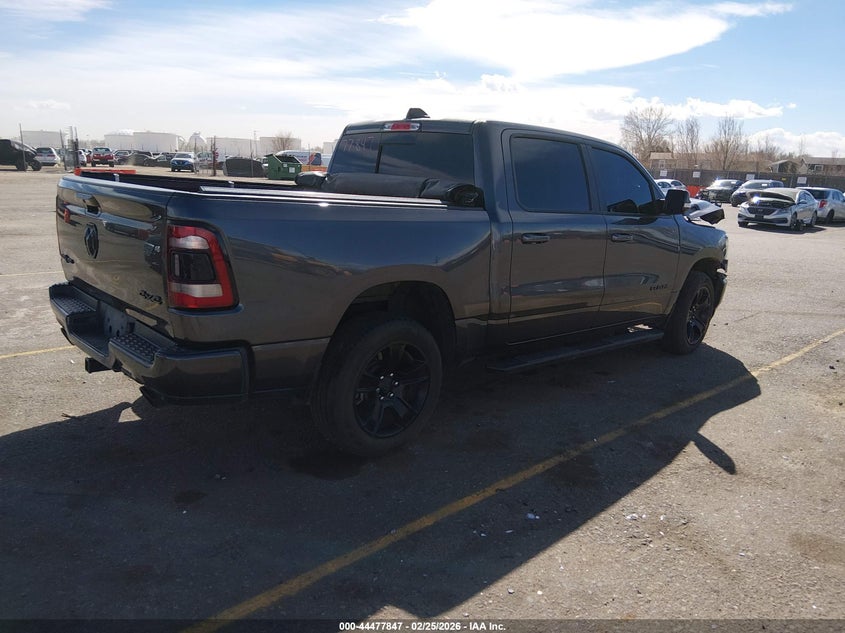 Vin: 1c6srfft9ln147287, lot: 44974526, ram 1500 lone star  4x4 5'7 box 20204