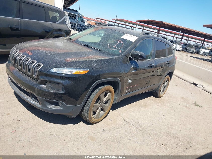 Vin: 1c4pjlcb5gw371043, lot: 44974620, jeep cherokee 75th anniversary 20162