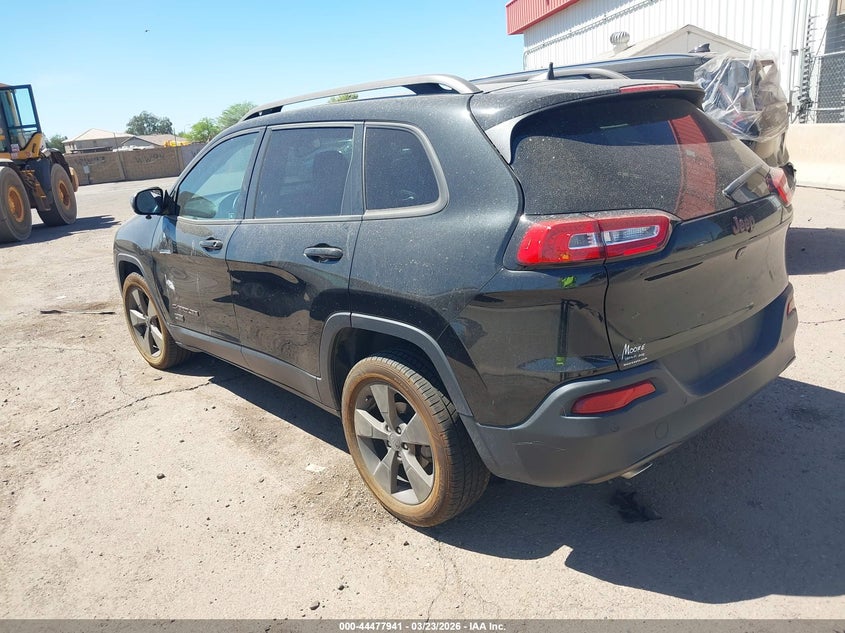 Vin: 1c4pjlcb5gw371043, lot: 44974620, jeep cherokee 75th anniversary 20163