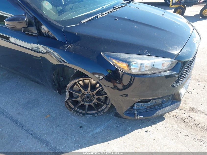 2018 Ford Focus st 2.0 Focus St black Lot 111044477959 Vin 1FADP3L96JL220614