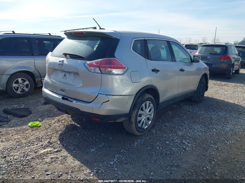 2016 Nissan Rogue S/Sl/Sv