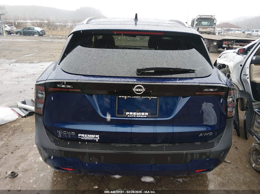 VIN 3N8AP6CB0TL342186 2026 NISSAN KICKS SV