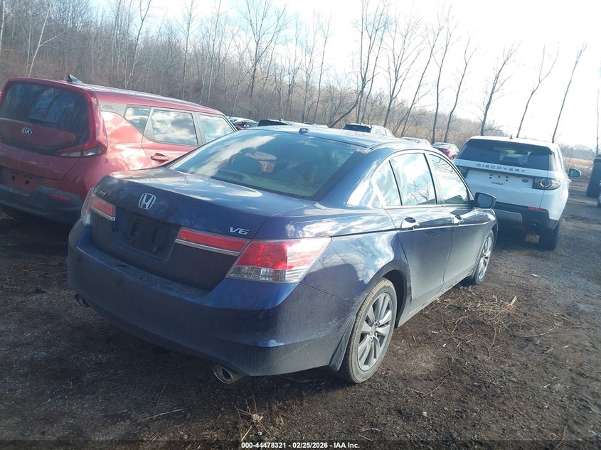 2012 Honda Accord 3.5 3.5 Ex-L blue Lot 111044478321 Vin 1HGCP3F8XCA017699