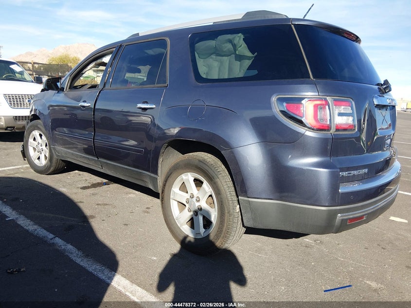 2014 Gmc Acadia 3.6 Sle-2 blue Lot 111044478372 Vin 1GKKRPKD5EJ160663