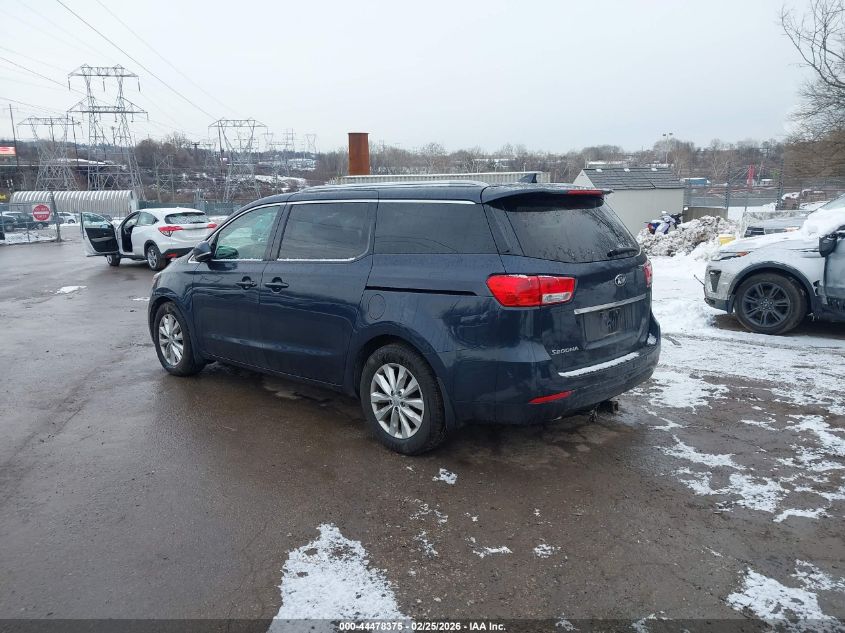 2017 Kia Sedona Ex