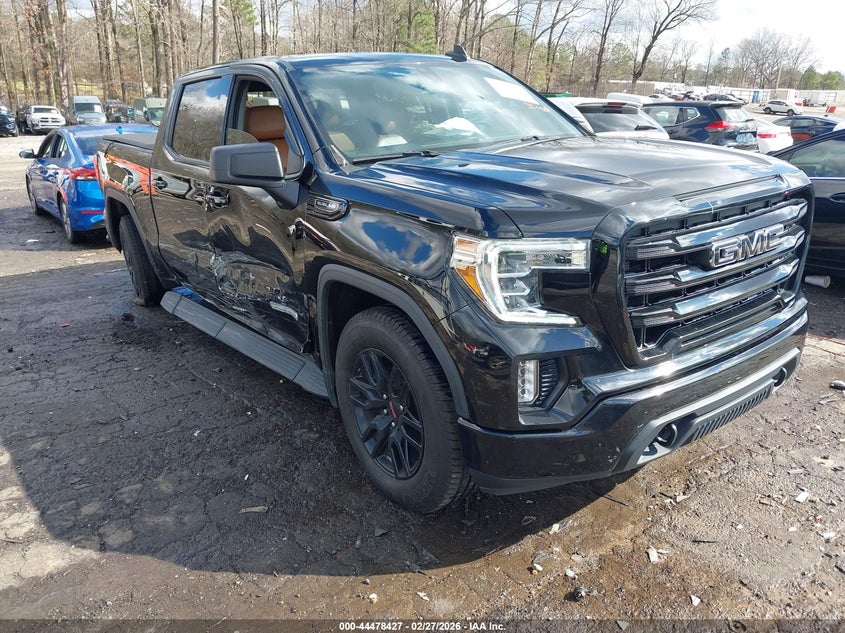 2021 GMC Sierra 1500 4Wd Short Box Elevation