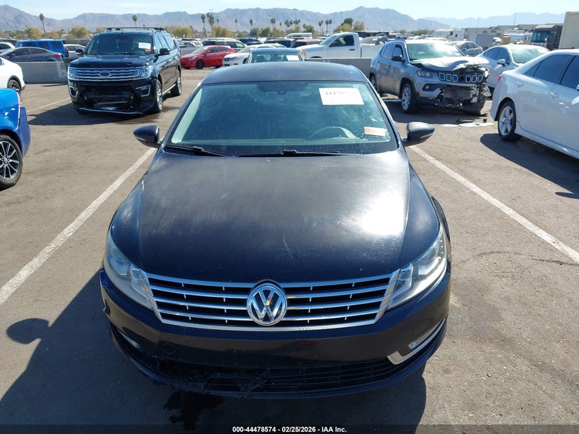 2014 Volkswagen Cc 2.0T Sport VIN: WVWBP7AN2EE533209 Lot: 44478574