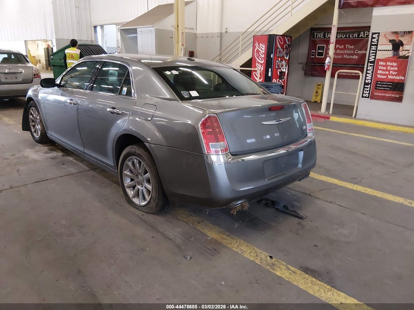 2012 Chrysler 300 3.6 Limited grey Lot 111044478685 Vin 2C3CCACG2CH274789