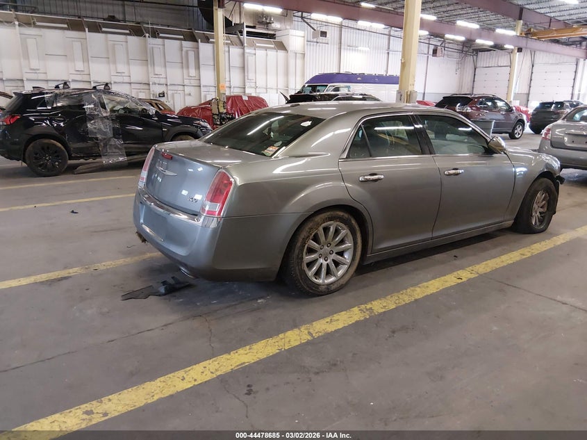2012 Chrysler 300 3.6 Limited grey Lot 111044478685 Vin 2C3CCACG2CH274789