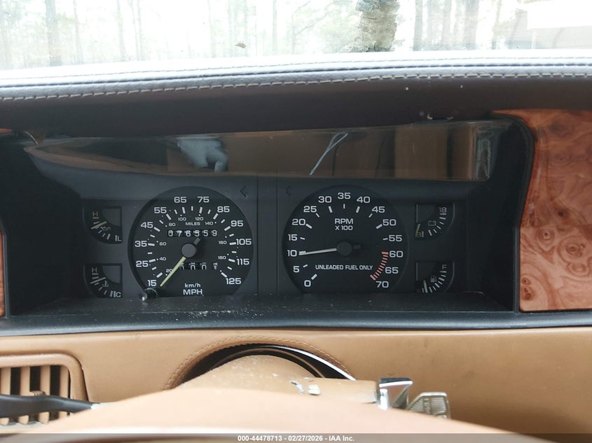 1990 Chrysler Tc VIN: ZC2F51207LB205132 Lot: 44478713