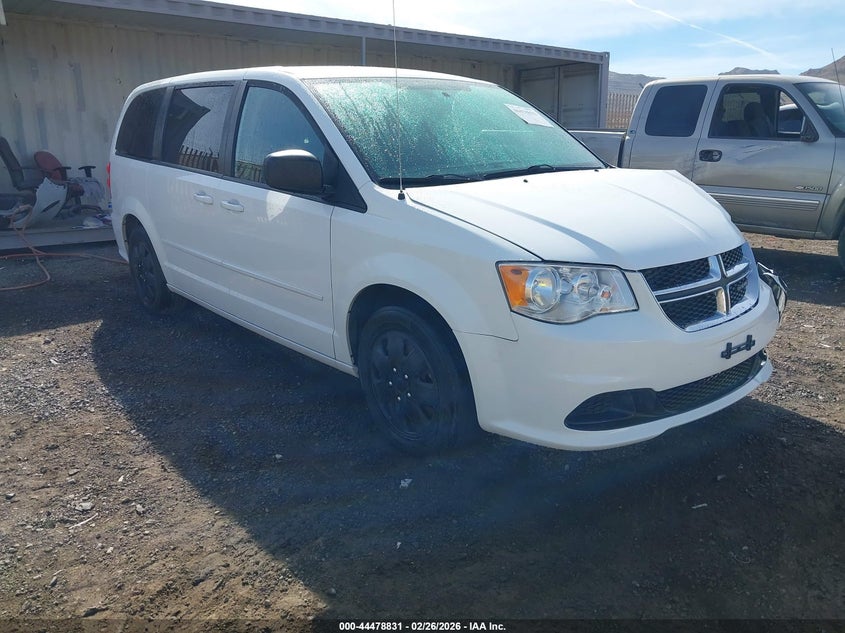 2017 Dodge Caravan 3.6 Grand Se white Lot 111044478831 Vin 2C4RDGBG7HR853768