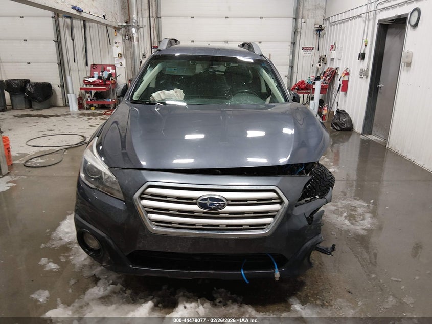 2017 Subaru Outback 2.5 2.5I Premium blue Lot 111044479077 Vin 4S4BSAFC1H3396570