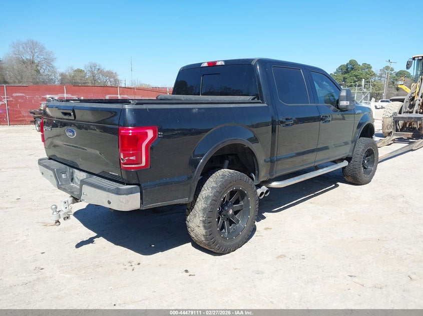 Vin: 1ftew1cf9gke19506, lot: 44975790, ford f-150 lariat 20164