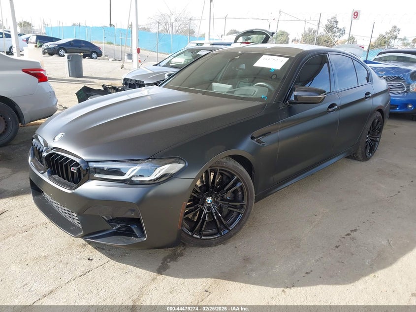 Vin: wbs83ch08nck97470, lot: 44975953, bmw m5 20222