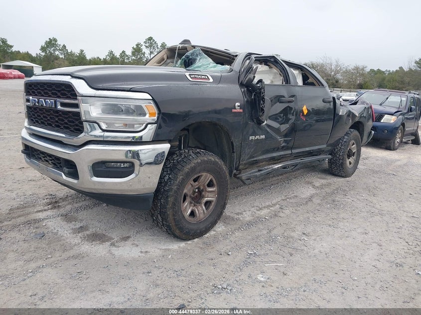 2019 Ram 2500 6.7 black Lot 111044479337 Vin 3C6UR5CL4KG557431