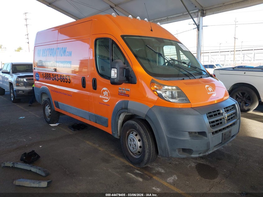 2017 Ram Promaster 1500 High Roof 136 Wb