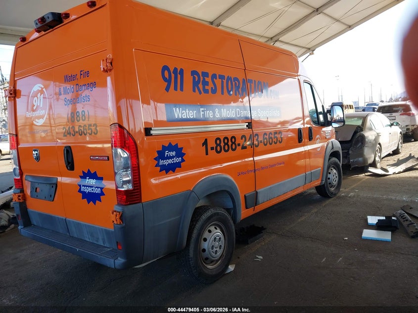 2017 Ram Promaster 1500 High Roof 136 Wb