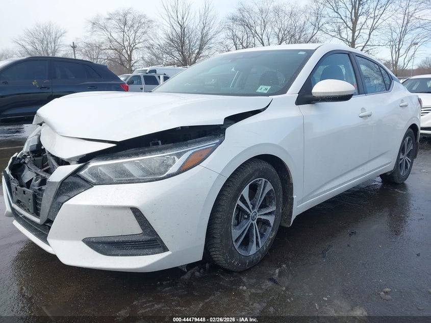 2021 Nissan Sentra Sv Xtronic Cvt