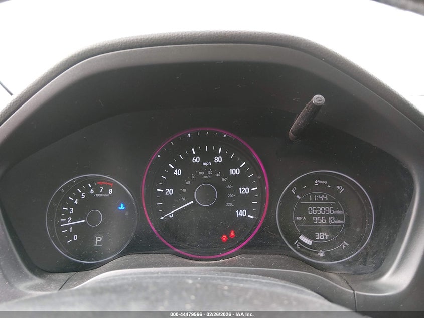 VIN 3CZRU6H32LG701923 2020 HONDA HR-V AWD LX