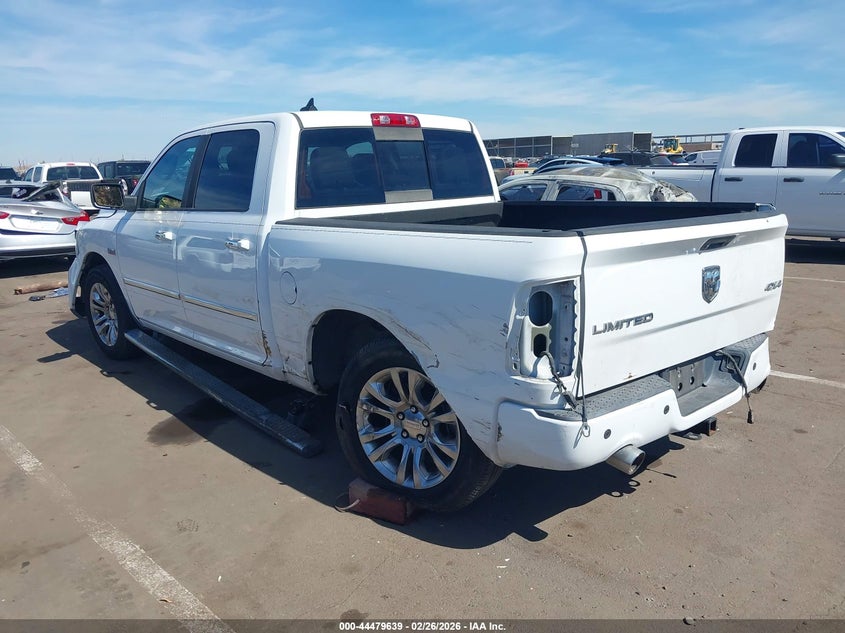 Vin: 1c6rr7pt7ds723190, lot: 44976319, ram 1500 laramie limited edition 20133