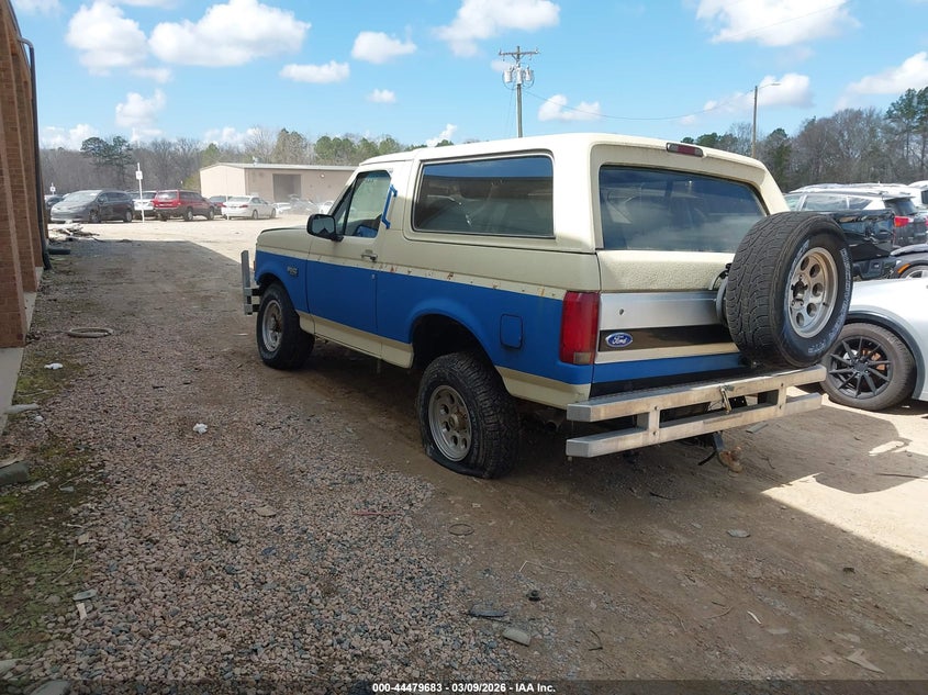 1993 Ford Bronco U100