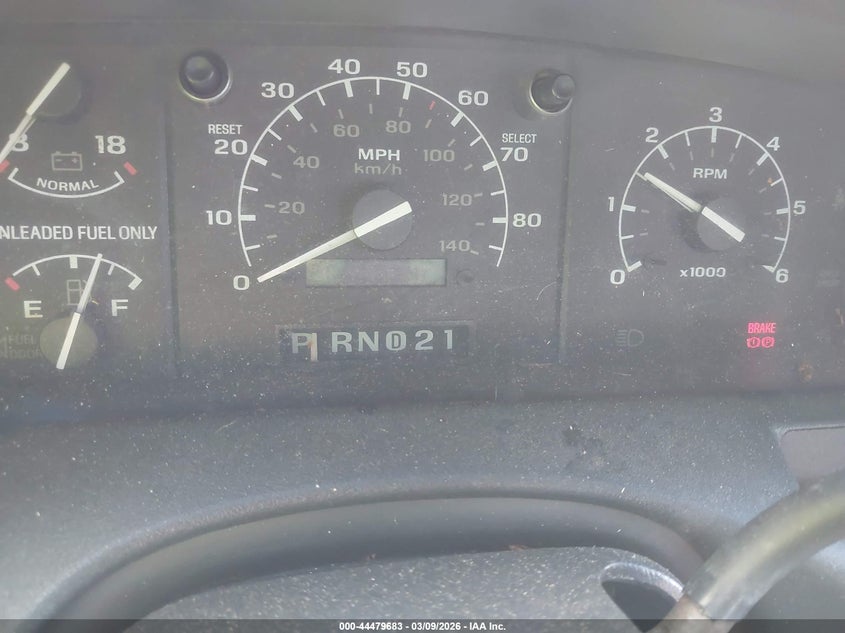 1993 Ford Bronco U100 VIN: 1FMEU15N4PLA69119 Lot: 44479683