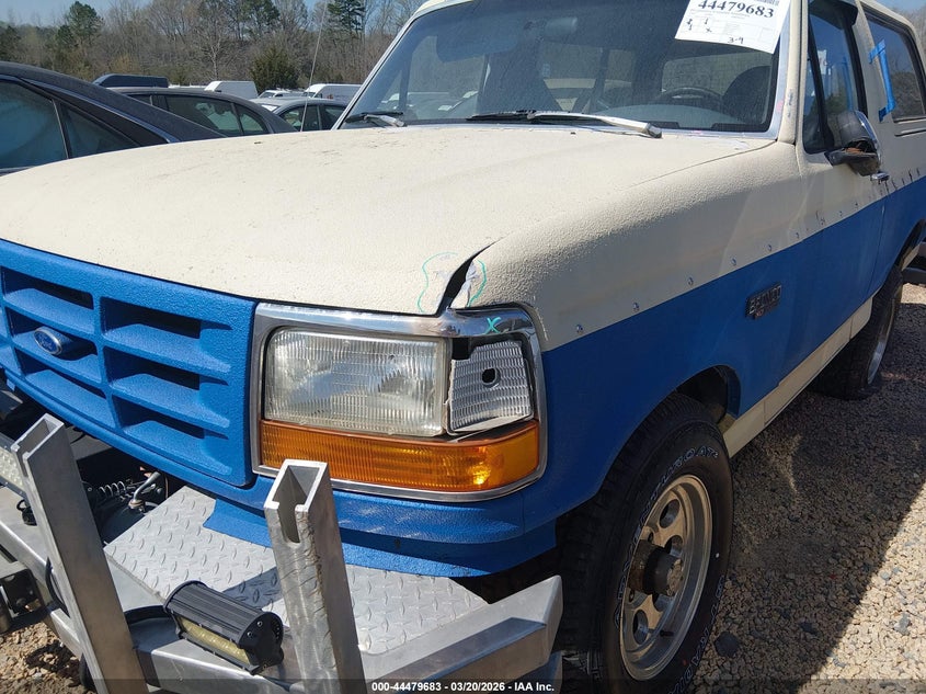 1993 Ford Bronco U100 VIN: 1FMEU15N4PLA69119 Lot: 44479683