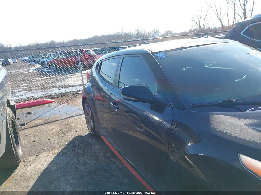 2014 HYUNDAI VELOSTER HATCHBACK 1.6L I-4 DI, DOHC, VVT, TURBO, 201HP