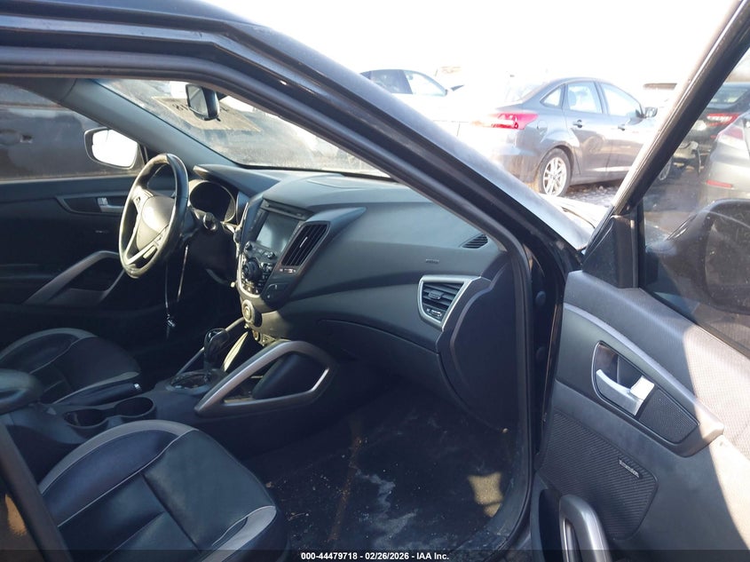 2014 HYUNDAI VELOSTER HATCHBACK 1.6L I-4 DI, DOHC, VVT, TURBO, 201HP