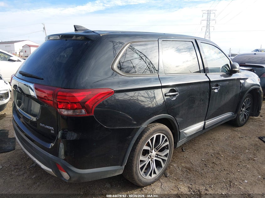 Vin: ja4az3a34hz026493, lot: 44976441, mitsubishi outlander se 20174