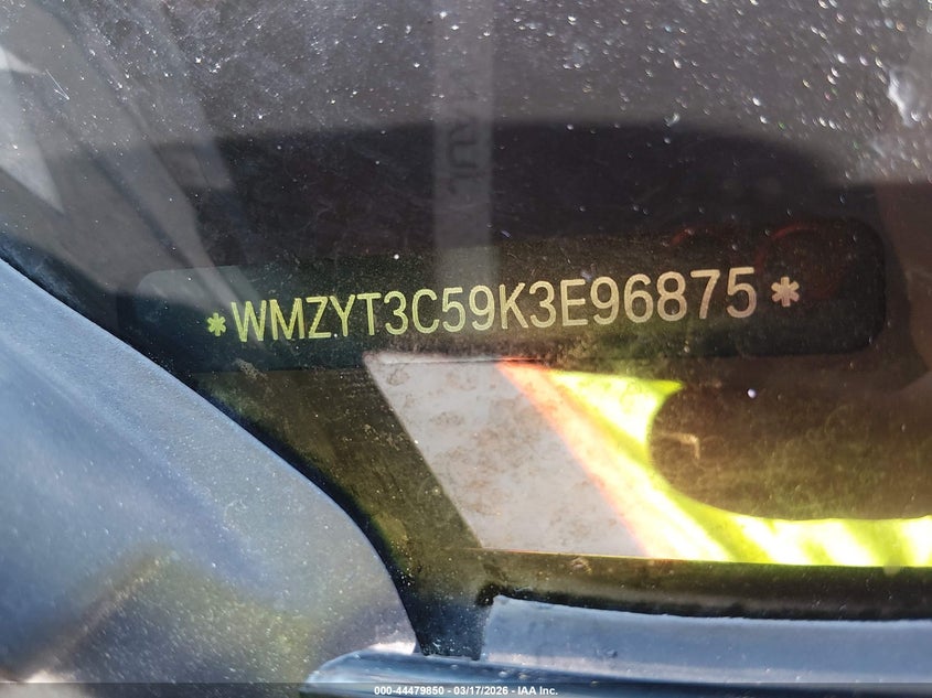 2019 Mini Countryman Cooper S VIN: WMZYT3C59K3E96875 Lot: 44479850