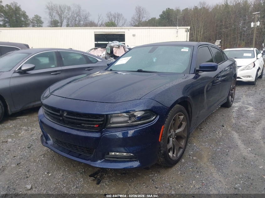 2017 Dodge Charger 3.6 Sxt Rwd blue Lot 111044479934 Vin 2C3CDXHG4HH576178