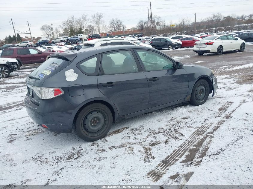 2008 Subaru Impreza 2.5I