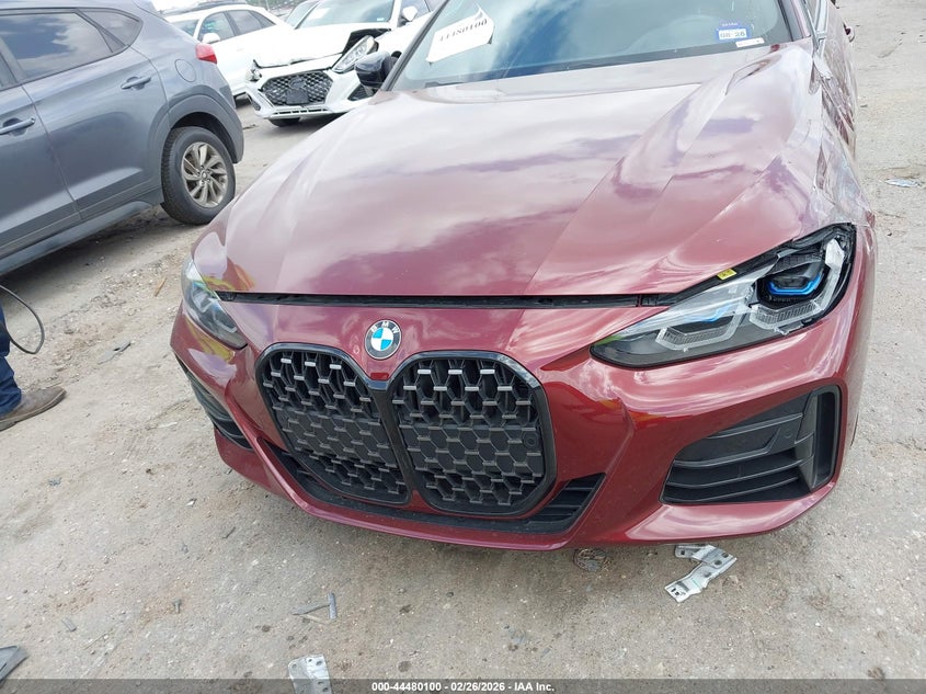 2022 BMW M440I xDrive VIN: WBA63AT08NCJ51917 Lot: 44480100