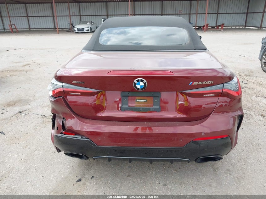 2022 BMW M440I xDrive VIN: WBA63AT08NCJ51917 Lot: 44480100
