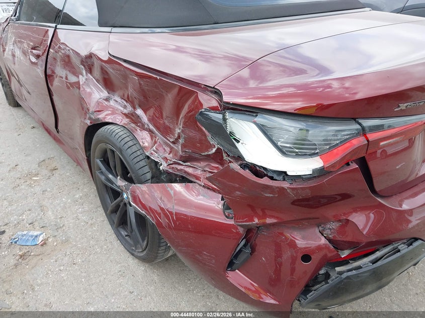 2022 BMW M440I xDrive VIN: WBA63AT08NCJ51917 Lot: 44480100