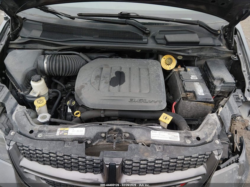 2020 Dodge Caravan 3.6 Grand Gt grey Lot 111044480126 Vin 2C4RDGEG7LR179139