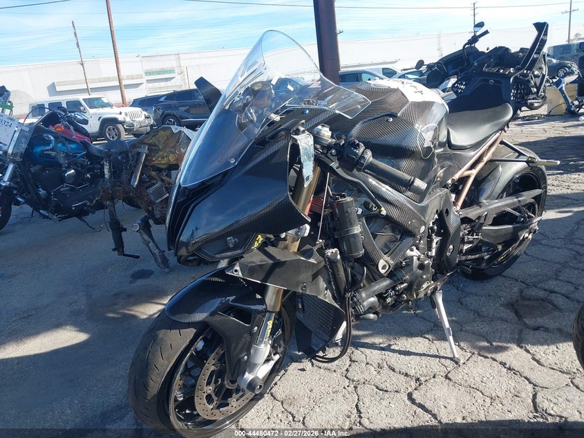 2020 BMW S 1000 S 1000 Rr black Lot 111044480472 Vin WB10E2303L6D07110