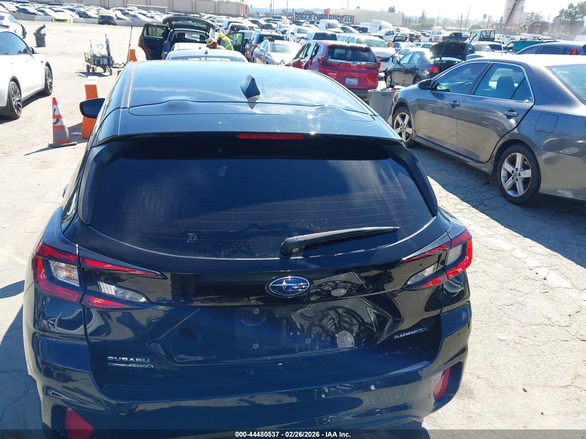 2024 Subaru Impreza 2.0 Base 5-Door black Lot 111044480537 Vin JF1GUABC1R8296571