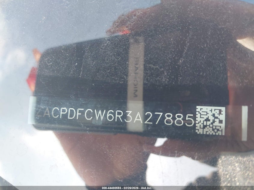 2024 Dodge Hornet R/T Eawd VIN: ZACPDFCW6R3A27885 Lot: 44480593