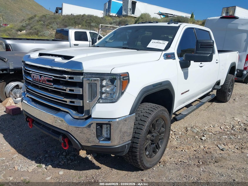 2020 Gmc SIERRA 3500Hd 4Wd Long Bed Sle/4Wd Standard Bed Sle white Lot 111044480626 Vin 1GT49TE77LF202561
