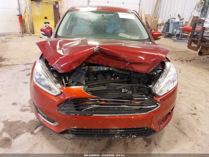 2018 Ford Focus 2.0 Titanium red Lot 111044480645 Vin 1FADP3J23JL294398