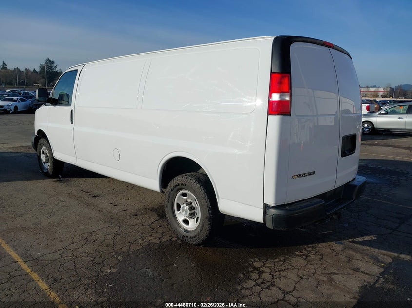 2022 Chevrolet Express Cargo Rwd 3500 Extended Wheelbase Wt