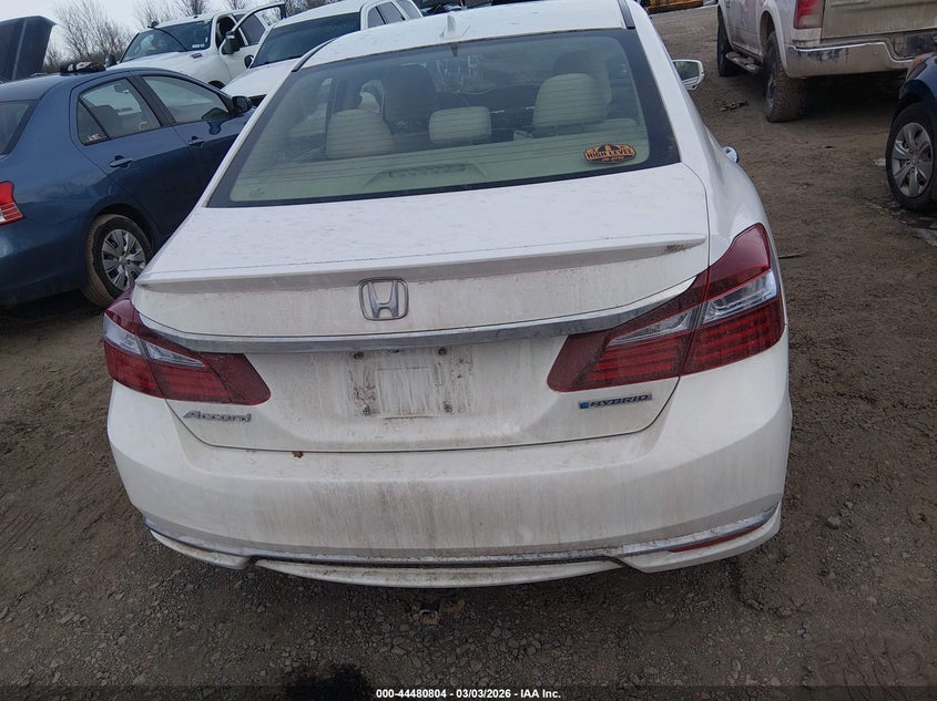 VIN JHMCR6F30HC003142 2017 HONDA ACCORD HYBRID
