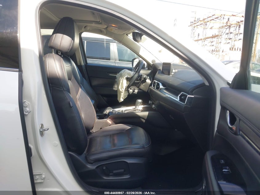 2021 Mazda Cx-5 2.5 Cx-5 Grand Touring white Lot 111044480957 Vin JM3KFADM4M1329012