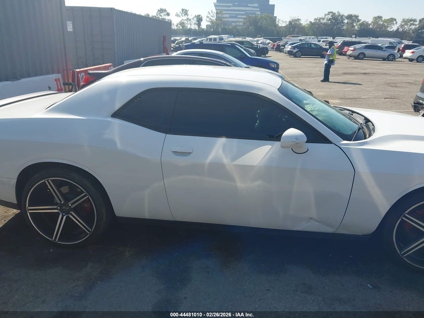 2017 Dodge Challenger 3.6 Sxt white Lot 111044481010 Vin 2C3CDZAG5HH629265