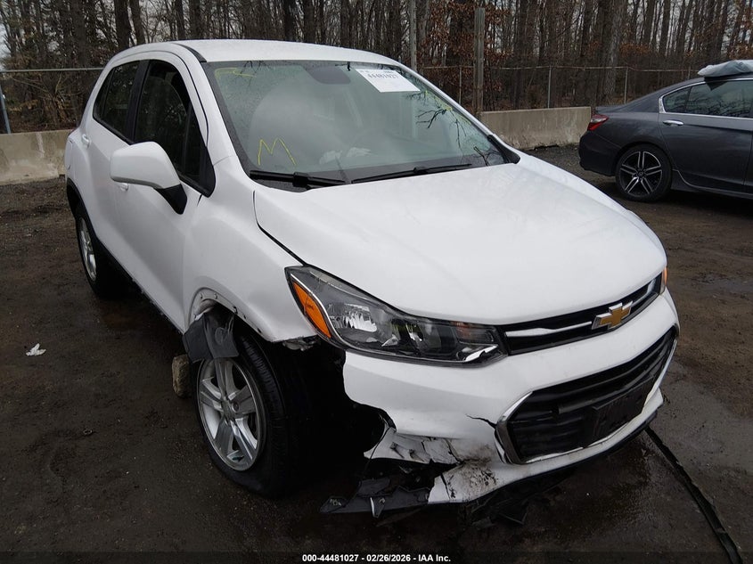 2020 Chevrolet Trax 1.4 Fwd Ls White Lot 111044481027 Vin 3GNCJKSB6LL343382